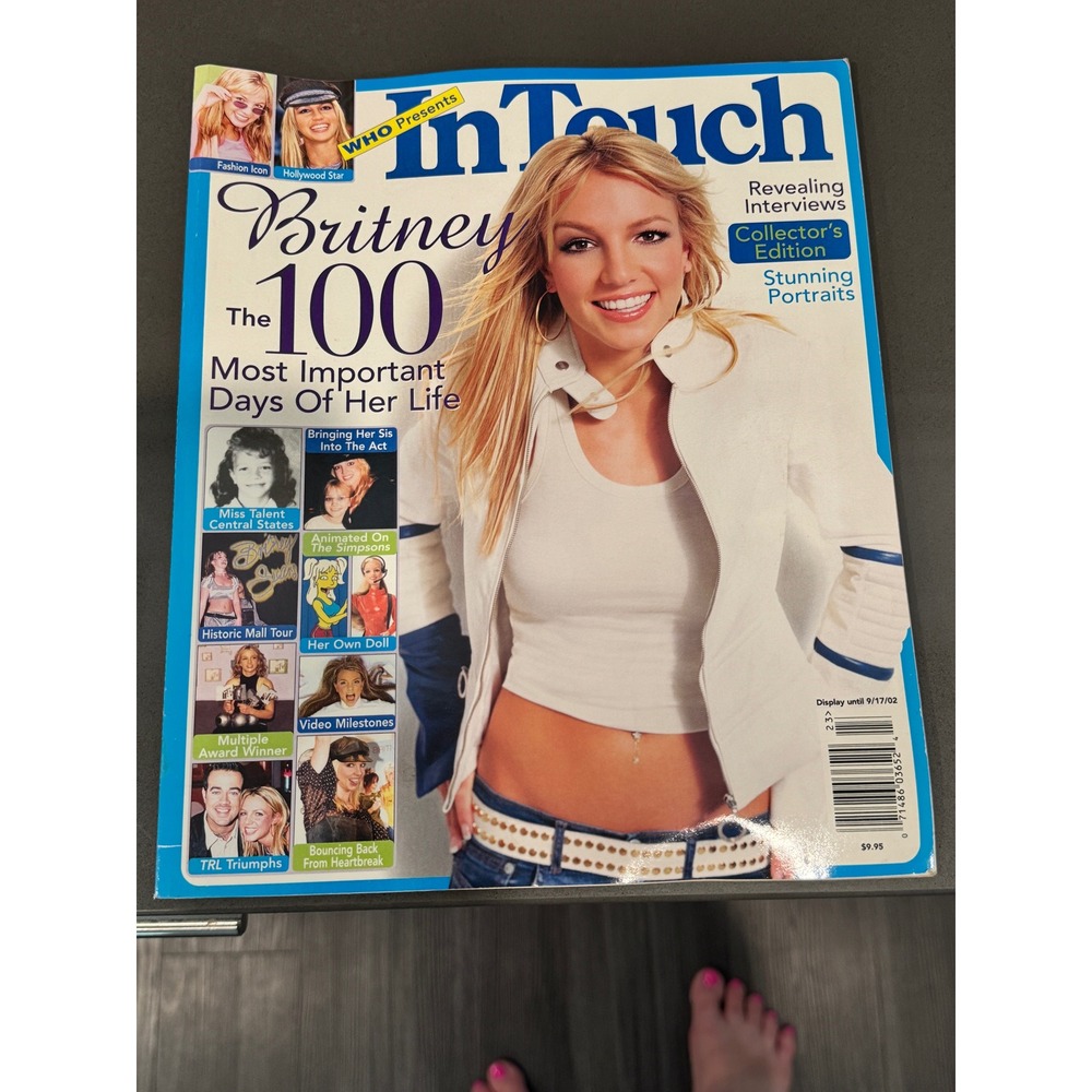 InTouch Britney Spears The 100 Most Important Days Collector's Edition 2002